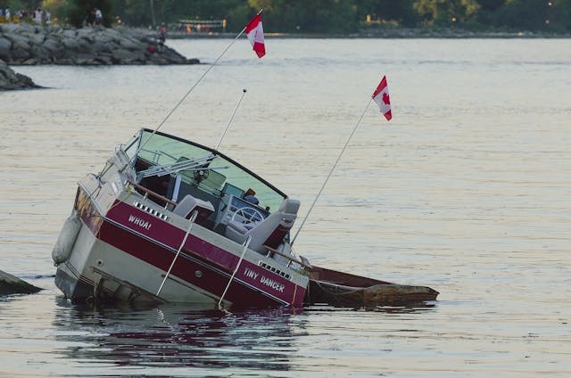 $8 Million Yacht Capsizes Near Annapolis